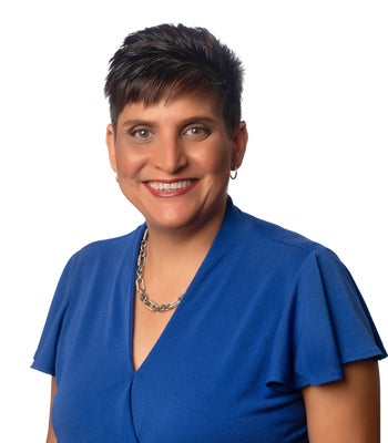 Portrait of Judy Olinger, Contract Compliance.